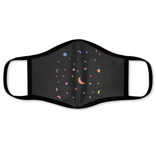 Discover A Rainbow Galaxy Face Masks