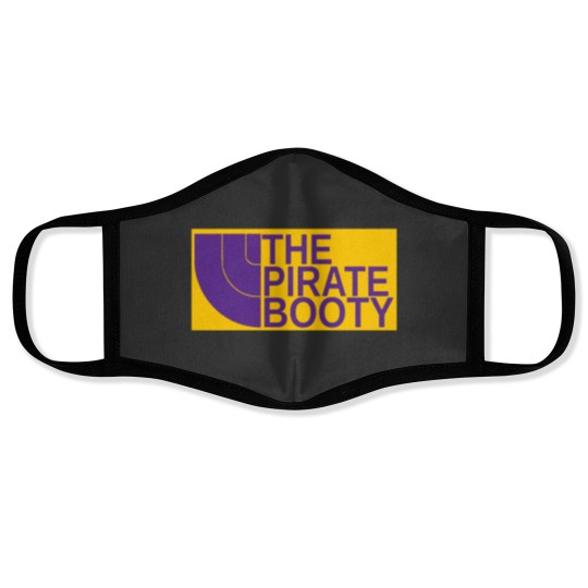 Discover ECU PIRATE BOOTY! Face Masks