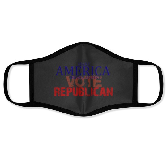 Discover Makse America broke again Vote Republican Face Masks