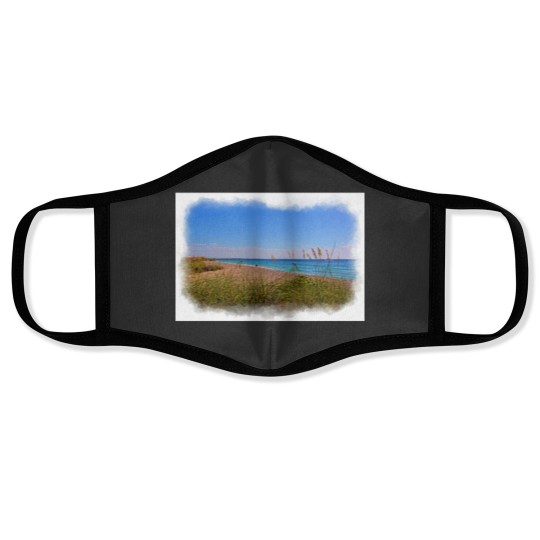 Discover Boca  Beaches Face Masks