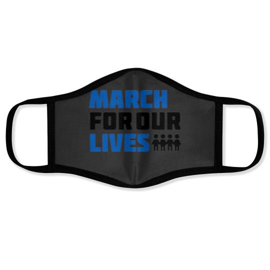 Discover March For Our Lives Face Masks