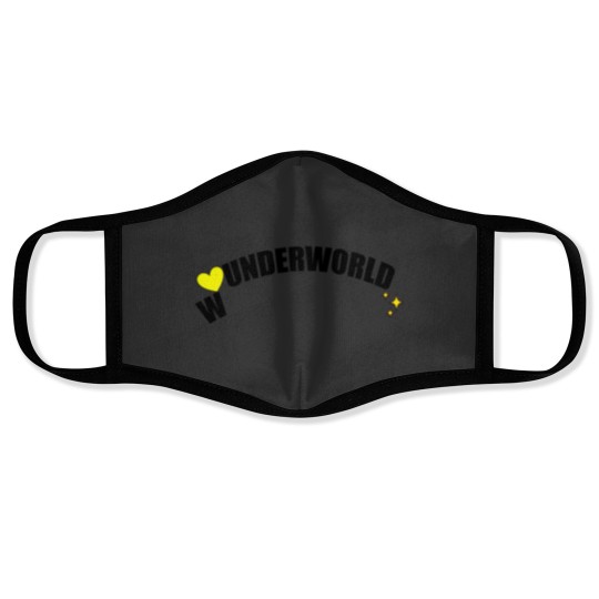 Discover Aesthethic Cool UGLY Aries Of Wunderworld Design Aries's MERCH Face Masks