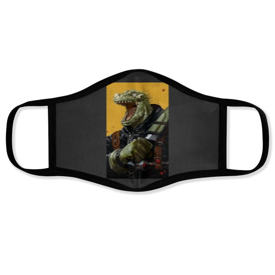 Discover Caiman dorohedoro Face Masks