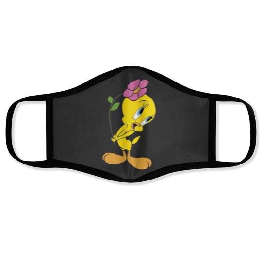 Discover pretty tweety bird Face Masks