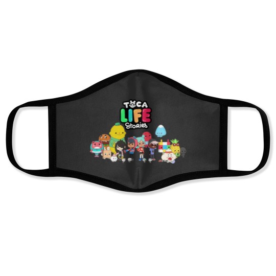 Discover toca boca (25) Face Masks