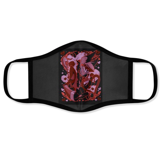 Discover Hazbin  Valentine's Alastor Samsung Galaxy Phone Case Face Masks