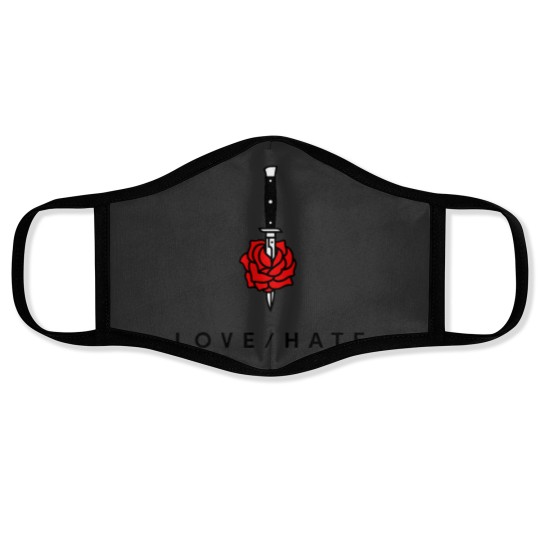 Discover LOVEHATE Face Masks