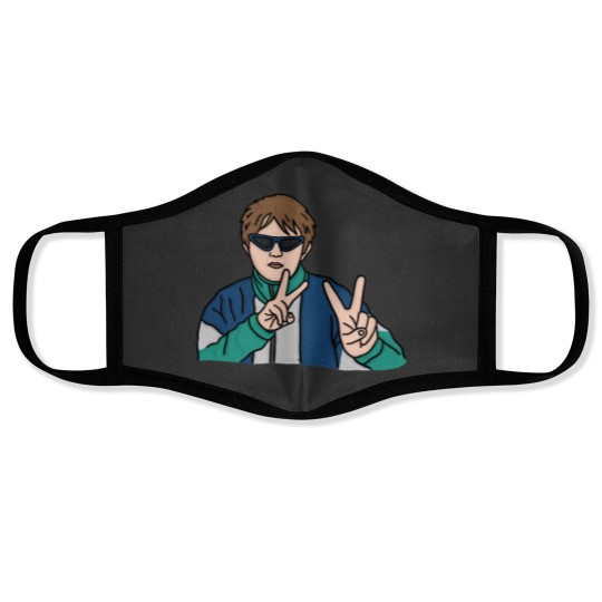 Discover Lewis Capaldi Tracksuit Lewis Capaldi Tracksuit Face Masks