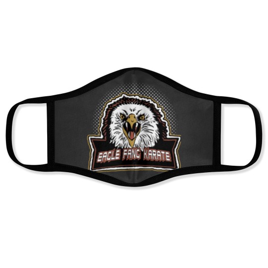 Discover The Karate Kid - Eagle Fang Karate Logo  (1) Face Masks