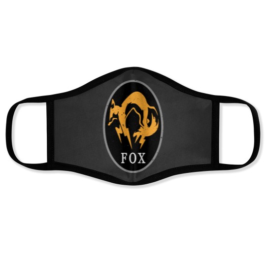 Discover MGS - FOX Logo Face Masks