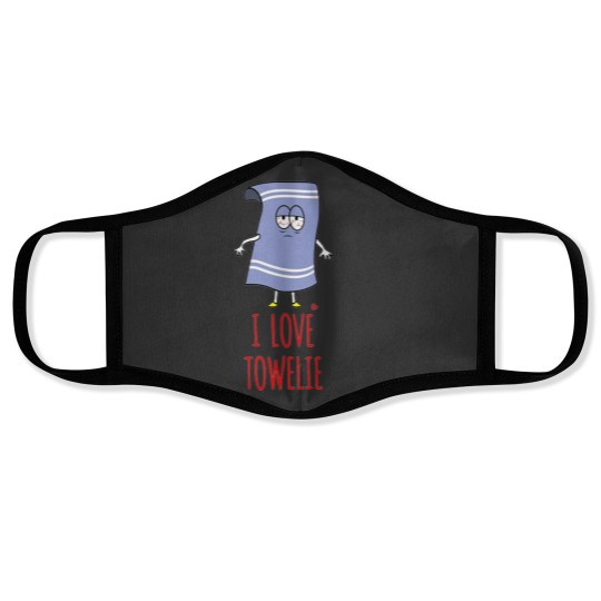 Discover I love Towelie Face Masks