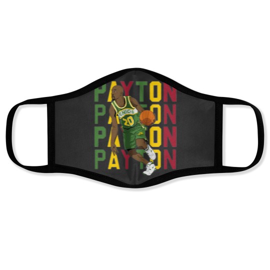 Discover gary payton Face Masks