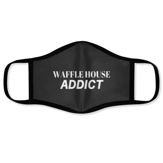 Discover Waffle House Addict Face Masks
