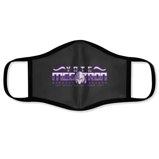 Discover Vote Megatron Face Masks