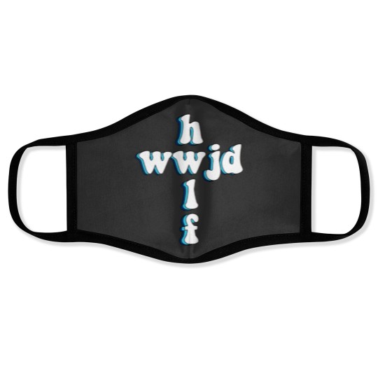 Discover hwlf x wwjd Sticker Your Turn to Die Midori Face Masks