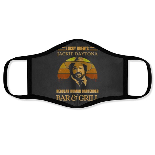 Discover Wwdits Jackie Daytona- Regular Human Bartender Face Masks