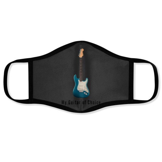 Discover Strat - My Guitar of Choice Face Masks