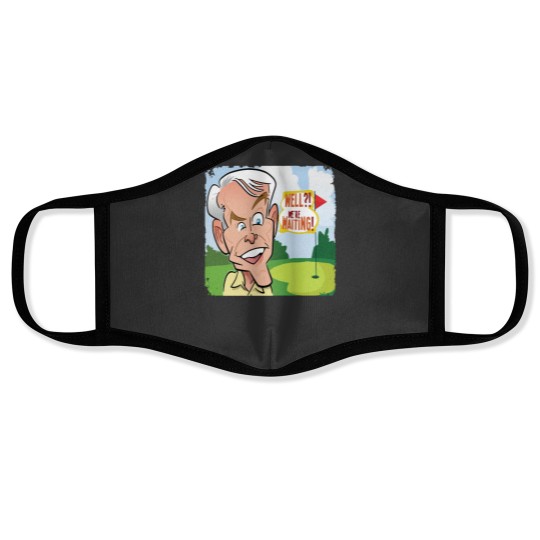 Discover Well We_re Waiting - Caddyshack Face Masks