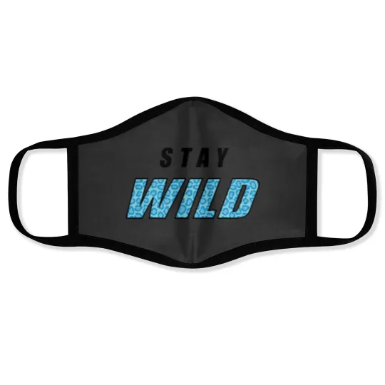 Discover Ben Azelart Merch Stay Wild Merch Stay Wild Face Masks