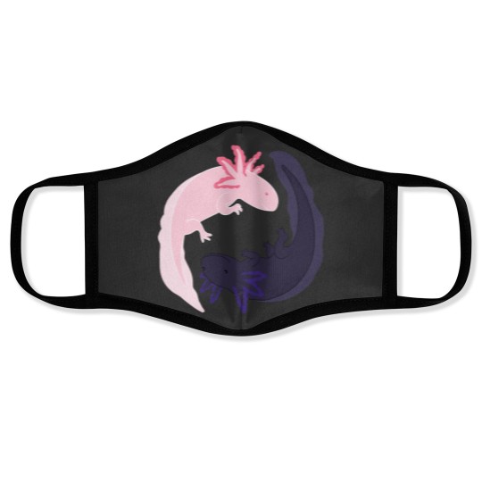 Discover Yin  Yang  Sticker Face Masks