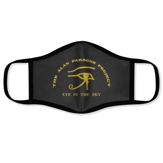 Discover the alan parsons project eye Face Masks