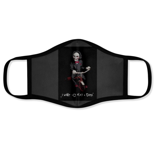 Discover Saw - I Want To Play A Game Face Masks