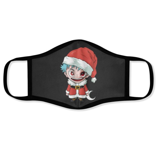 Discover Young Santa Claus Sticker Face Masks