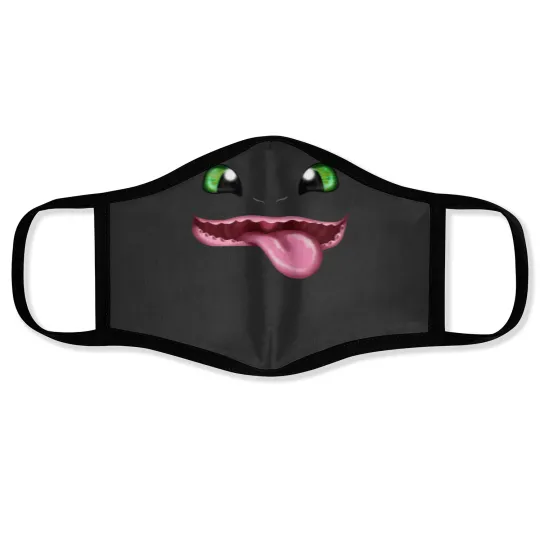 Discover Toothless 3 Face Masks
