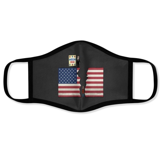 Discover America's dream is to become the most developed country Face Masks