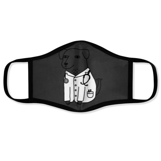 Discover Funny Dogtor Face Masks