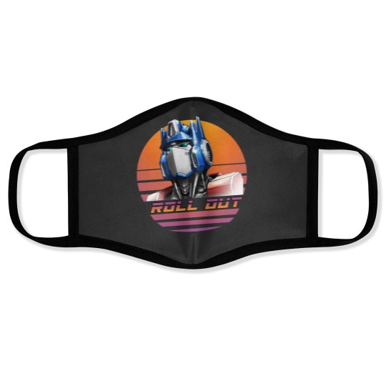 Discover Roll Out Optimus Prime Transformers - Autobots Face Masks