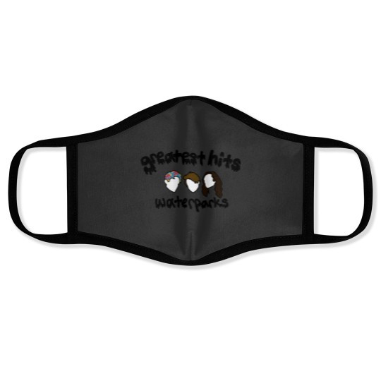 Discover Waterparks Greatest Hits ArtWaterparks Greatest Hits Art Face Masks