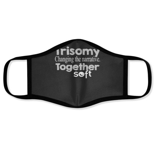 Discover Trisomy Changing the Narrative Together Face Masks