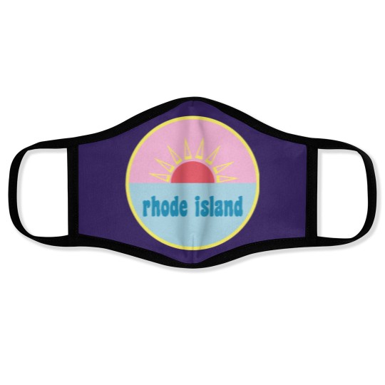 Discover Rhode Island Circle K 3 Tenets Face Mask