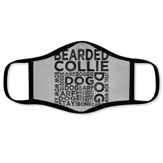 Discover Bearded Collie Face Masks