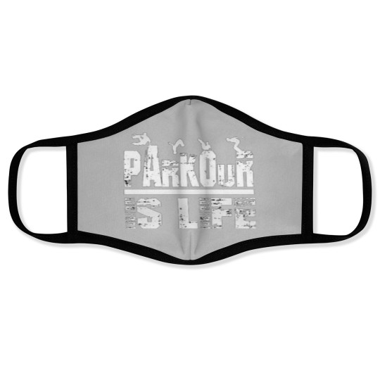 Discover Parkour Is Life Face Masks