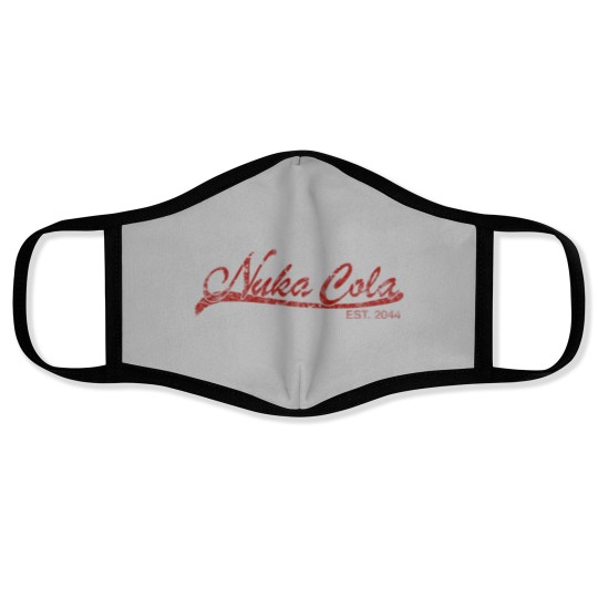Discover Logo Nuka-Cola [rouge vieilli] essentiel Face Masks
