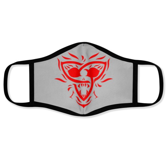 Discover Celtic knot Triquetra Skull Face Masks
