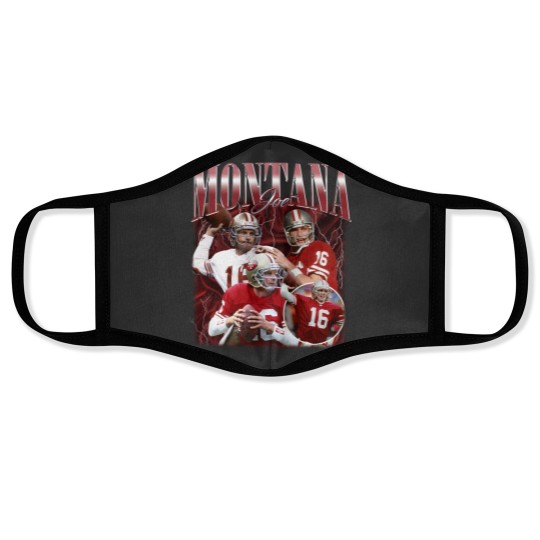Discover Vintage Joe Montana Face Mask