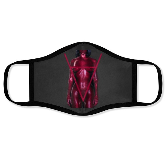 Discover Doja Cat Bloody Demon Face Masks, Dojas Face Masks, Doja Cat The Scarlet Tour 2023