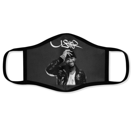 Discover Vintage Usher Unisex Concert Face Mask