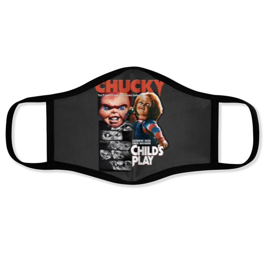 Discover Chucky Face Masks
