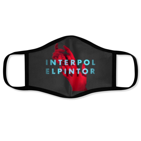 Discover Interpol El Pintor Album Indie Logo Face Masks