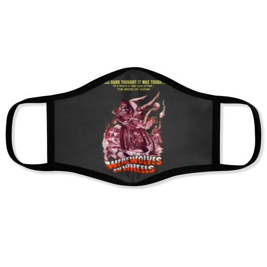 Discover Werewolves on Wheels Mens Horror Face Masks