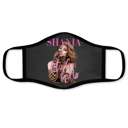 Discover Shania Twain Let's Go Girls Graphic Face Masks