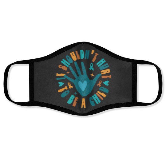 Discover Child Abuse Awareness Face Masks, Domestic Violence Mental Health