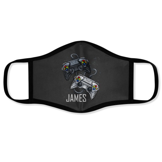 Discover James Video Game Online Gaming Gamer Player Boys Name 3911 Face Masks