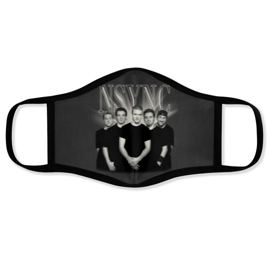 Discover Vintage Y2K NSYNC Face Mask