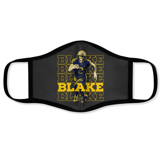 Discover Blake Corum The Great The Legend Face Masks