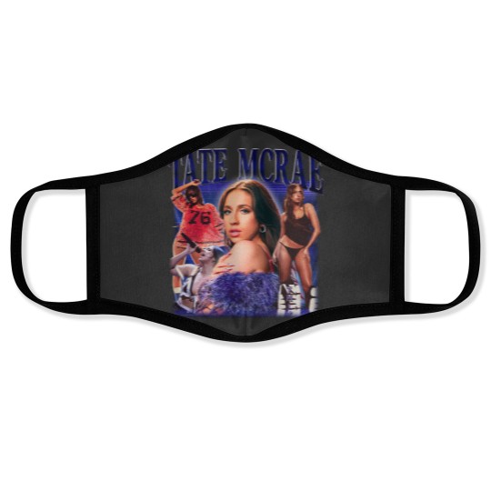 Discover Tate Mcrae Face Masks, Vintage Music Face Masks